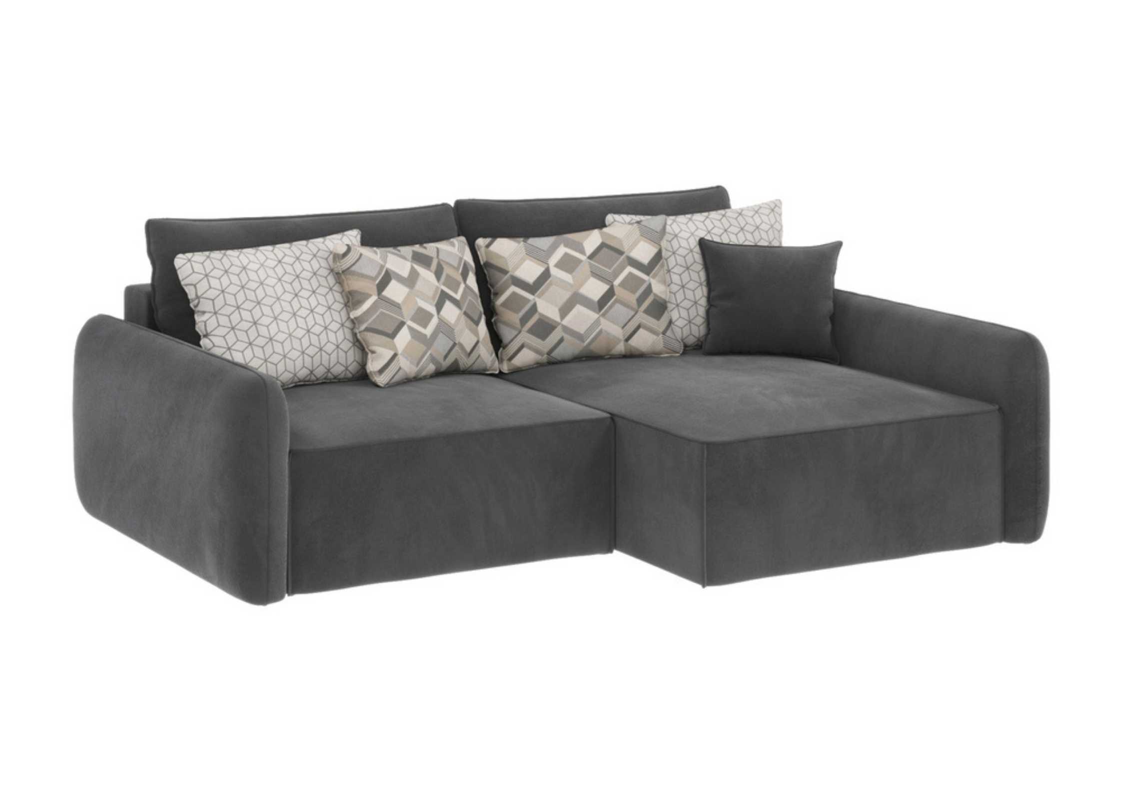 Grafitowy narożnik modułowy